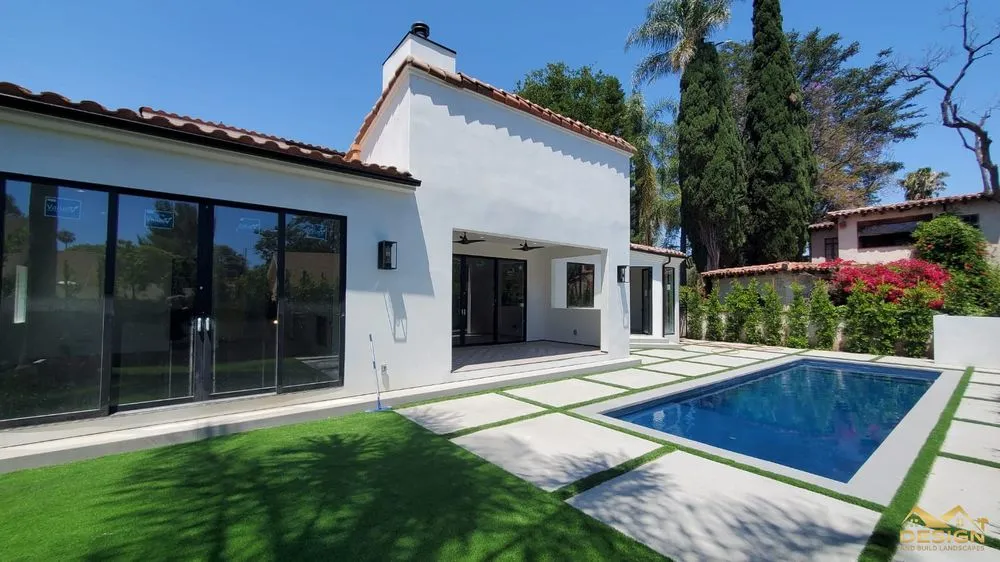 Custom landscape installation near you in Menlo Park, CA by Design & Build Landscapes