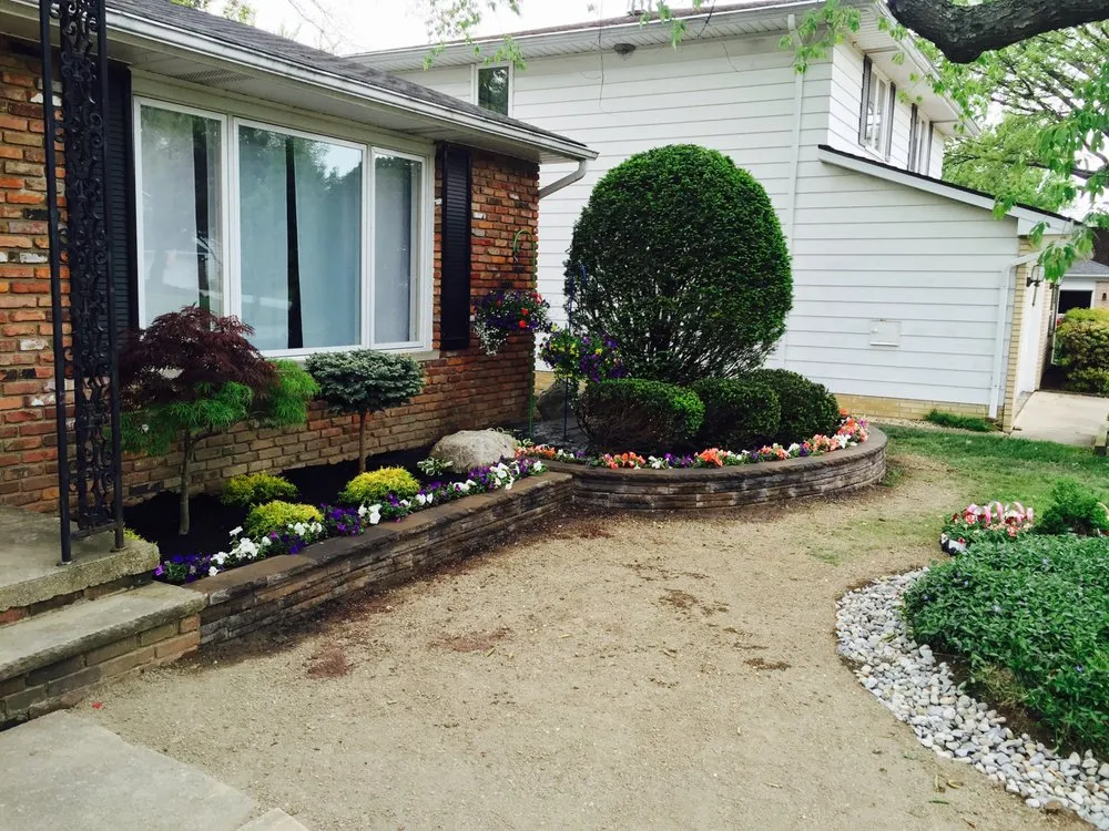 Professional residential landscaping in Euclid, OH - Design 2