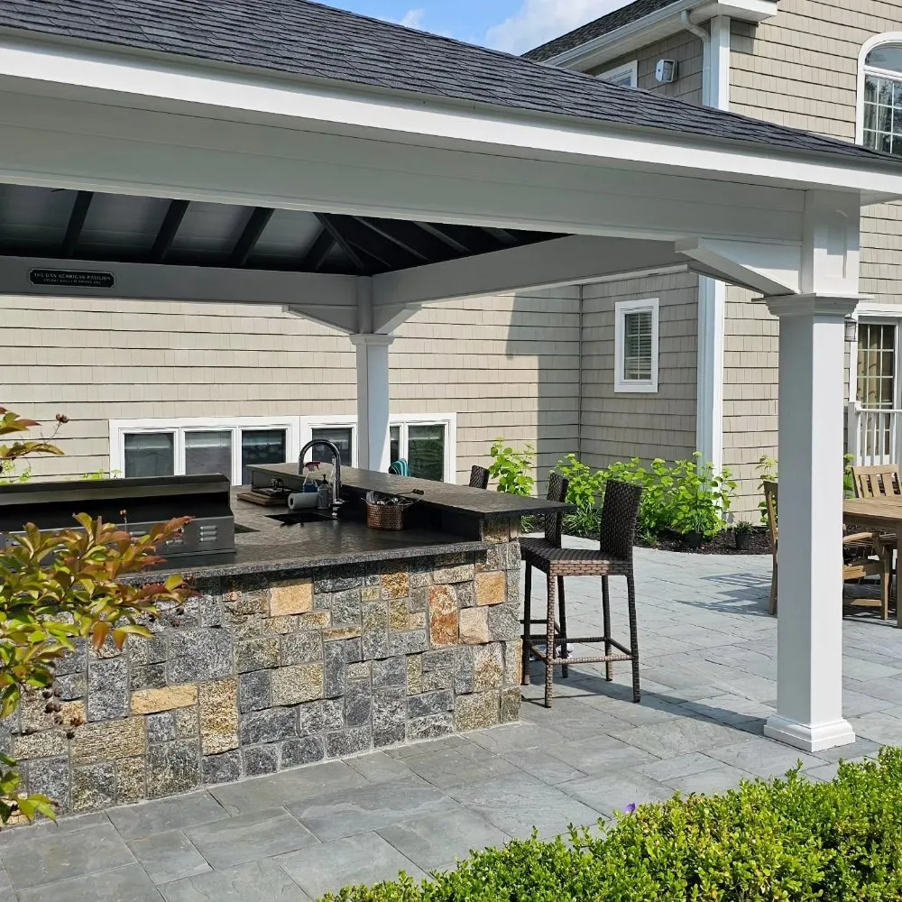 Professional residential landscaping in Massapequa, NY - Design and Build Landscape