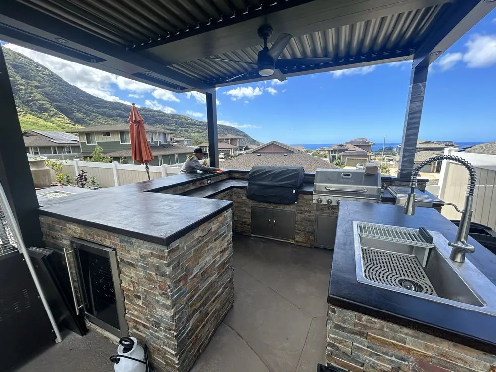 Affordable garden landscaping in Kapolei, HI by Design Build Landscape