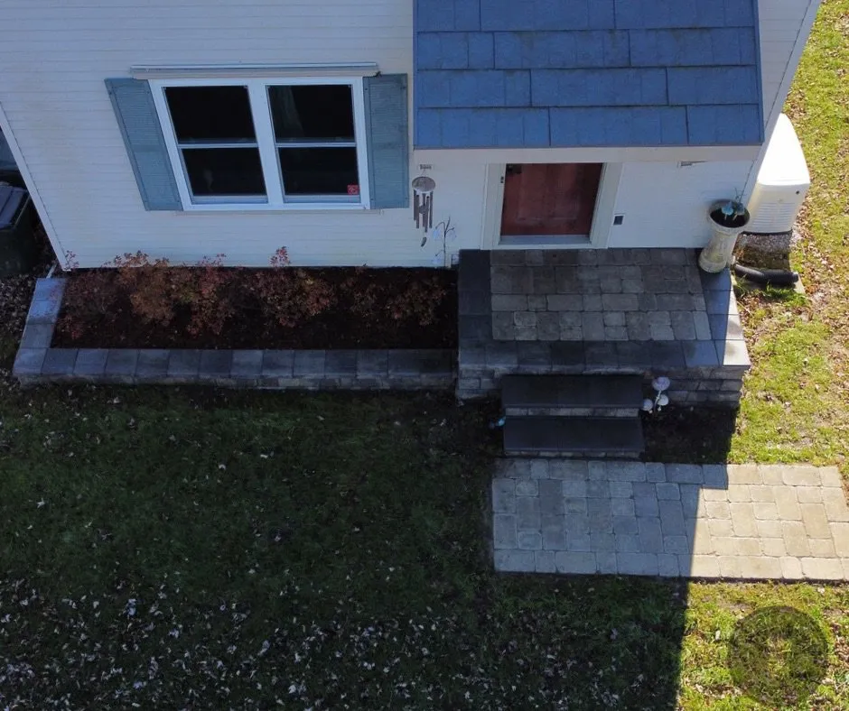 Professional residential landscaping in Oxford, MI by Design by Byrd