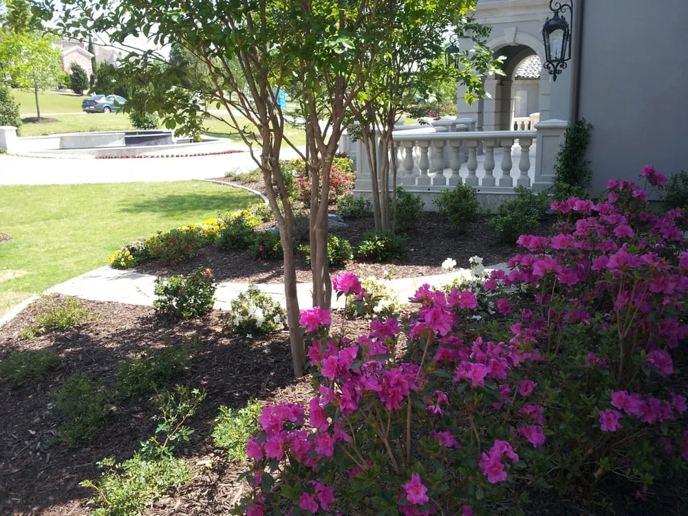 Local garden landscaping in Rockwall, TX by Design Masters Landscaping
