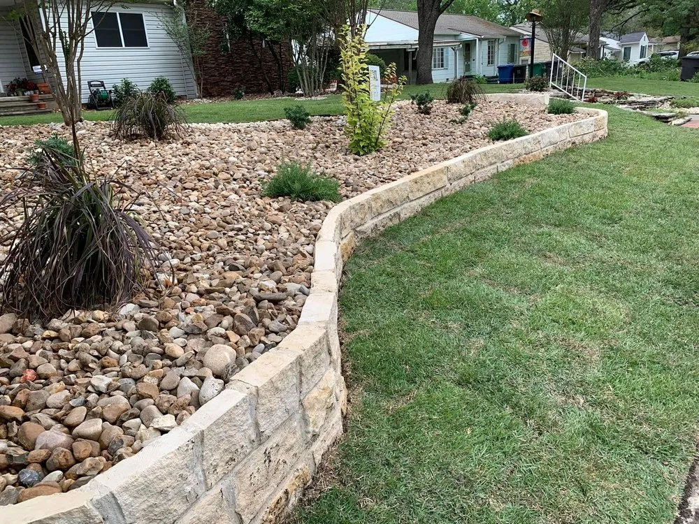 Custom landscape installation for outdoor upgrades in Selma, TX by Design Matters & Lawn Care