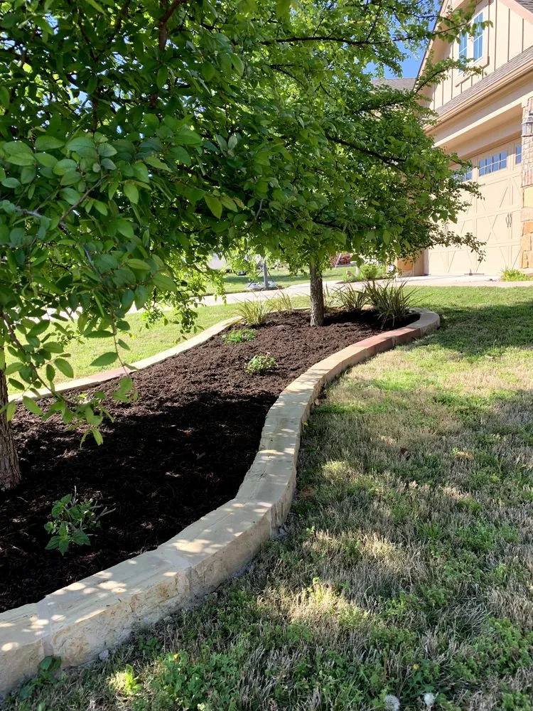Custom yard maintenance in Round Rock, TX by Design My Yard