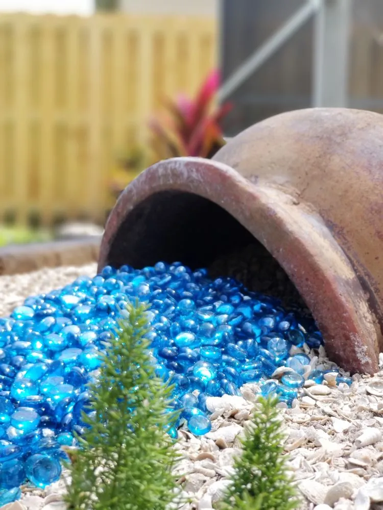 Professional landscape installation in Lutz, FL by Design Scapes by Robert Draper