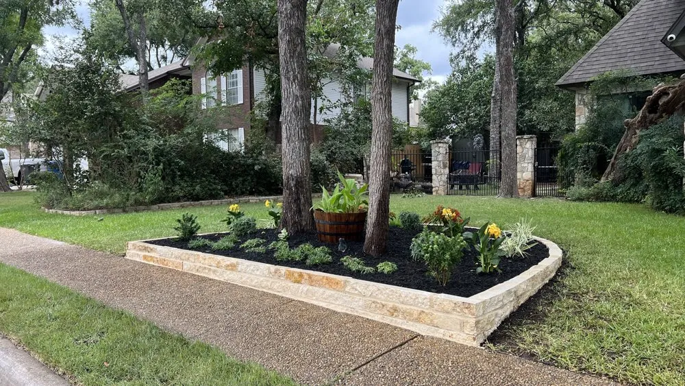 Local landscape installation in San Antonio, TX - Design Scapes