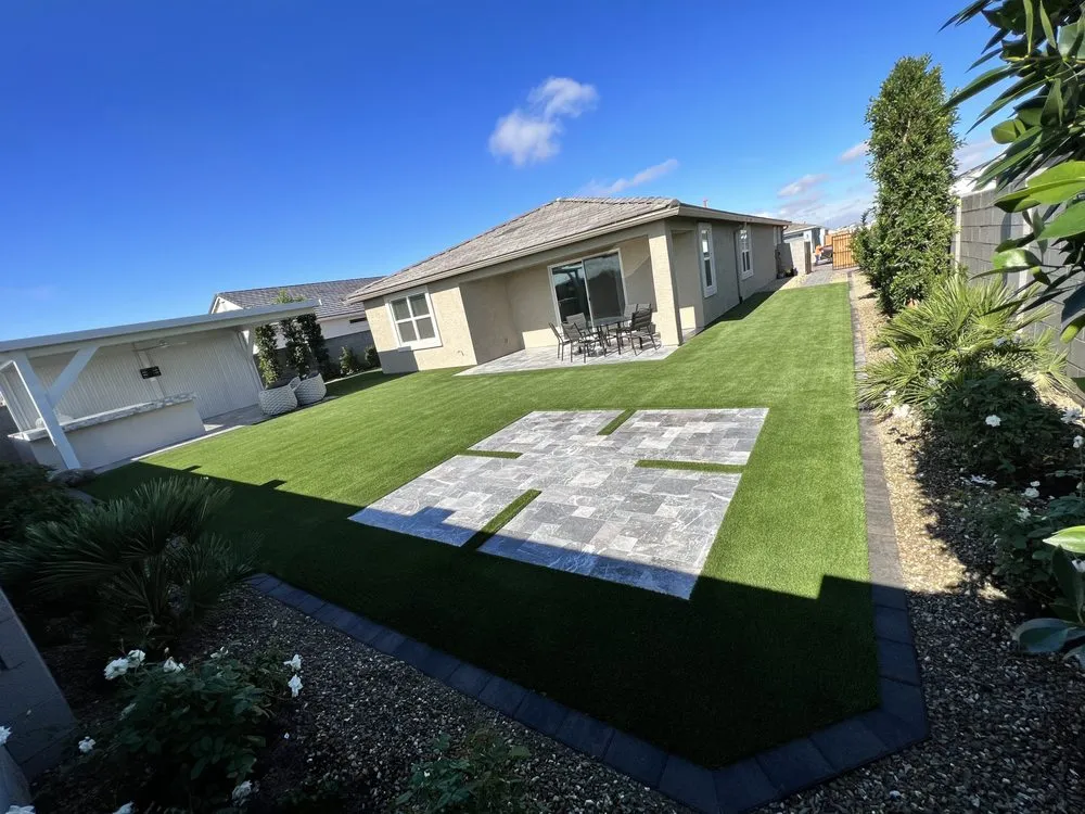 Local lawn care service for beautiful yards in Glendale, AZ by Design Synthetic Greens