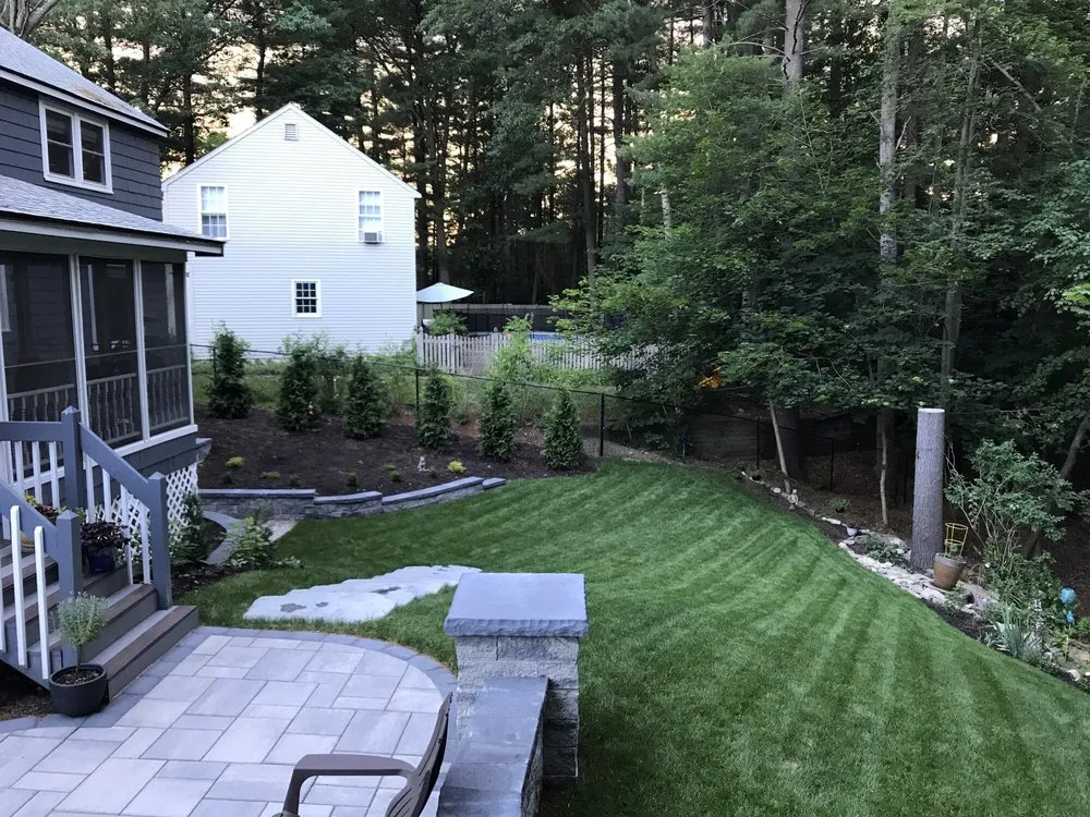 Local lawn mowing service in Hudson, NH by Design Works
