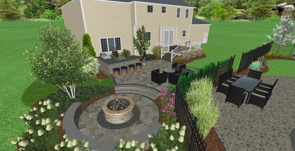 Custom yard maintenance in Hudson, NH - Design Works