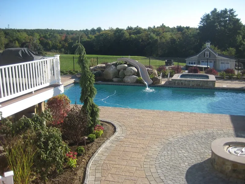 Custom landscaping services for homes across Hudson, NH - Design Works