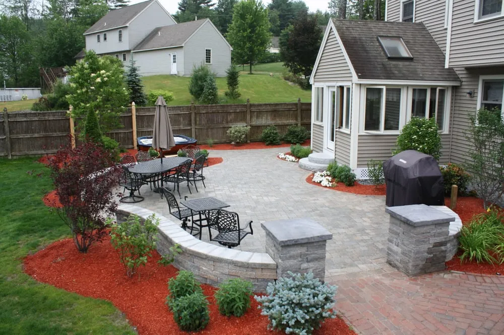 Custom landscaping services in Hudson, NH by Design Works