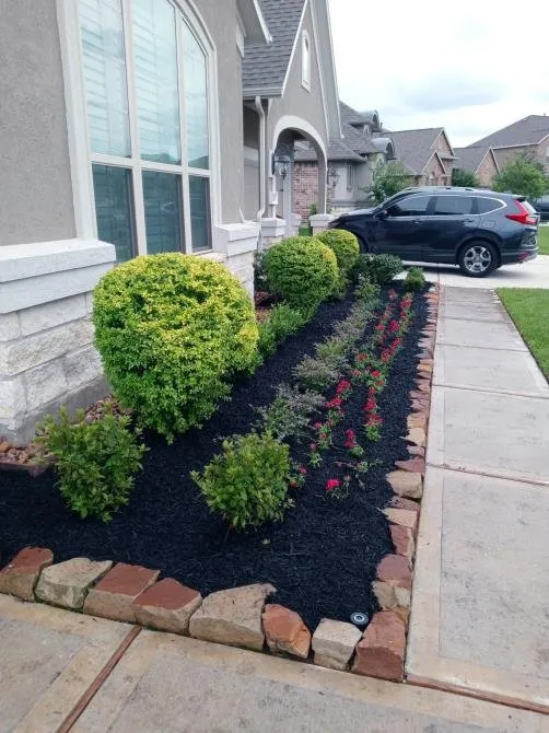 Expert landscape installation with custom design across Houston, TX - Design Yard Services