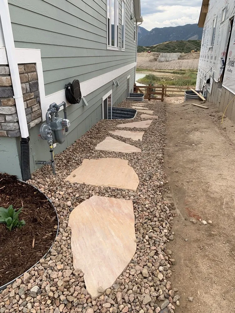 Reliable yard cleanup service for residential properties in Colorado Springs, CO by Design/Build Landscapes of Colorado