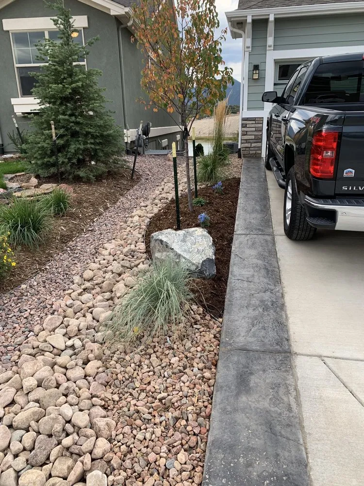 Reliable lawn care service in Colorado Springs, CO by Design/Build Landscapes of Colorado