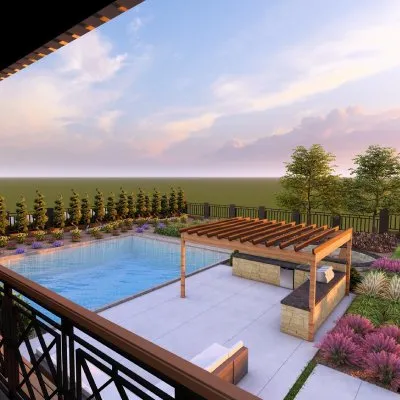 Custom landscape design for beautiful yards in Fort Collins, CO by Designed to Inspire