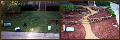 Affordable yard cleanup service in Durham, NC by Designer Landscapes