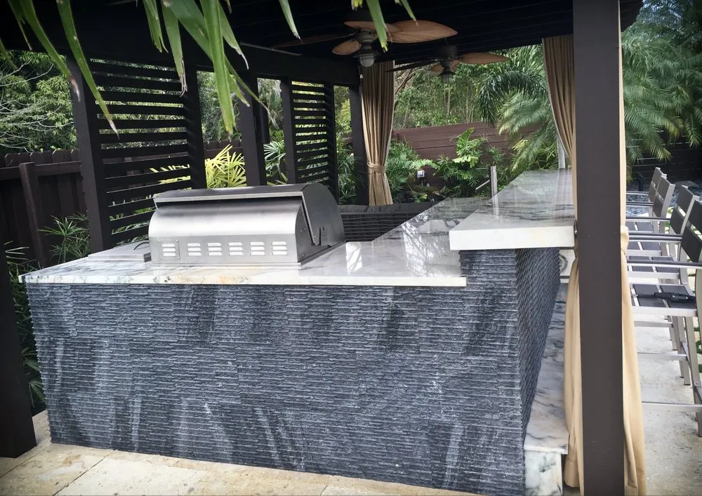 Professional landscape installation for outdoor upgrades across Miami, FL - Designer Patio