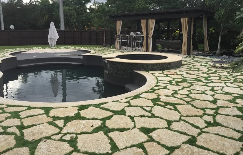 Affordable yard cleanup service with custom design in Miami, FL by Designer Patio