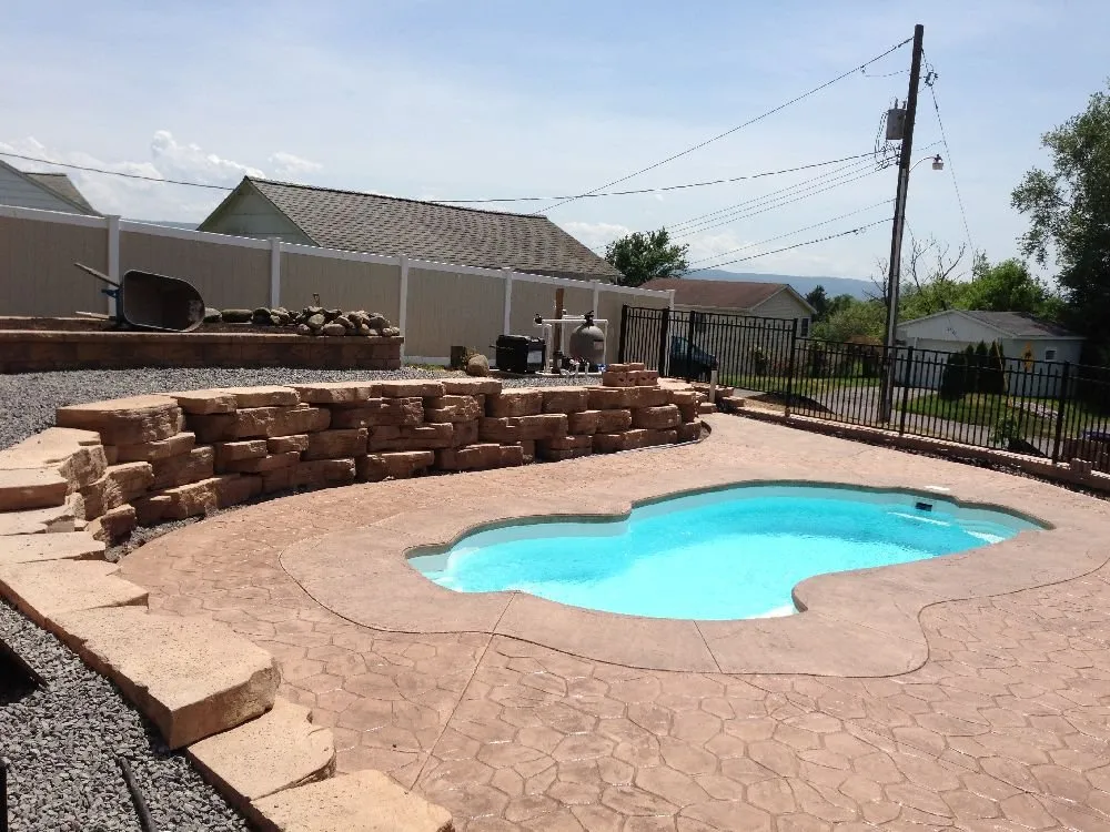 Professional yard cleanup service in Moscow, PA - Designer Pool Company