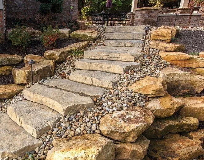 Expert landscape installation in Haslett, MI by Designers Choice Landscape