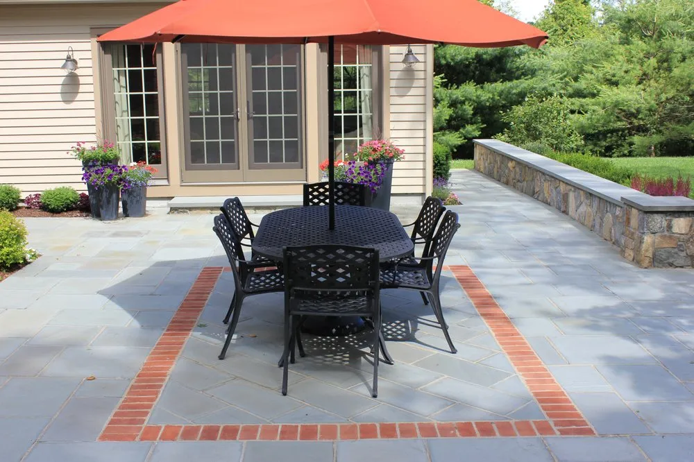 Top-rated lawn mowing service with custom design across New Milford, CT - Designing Eden