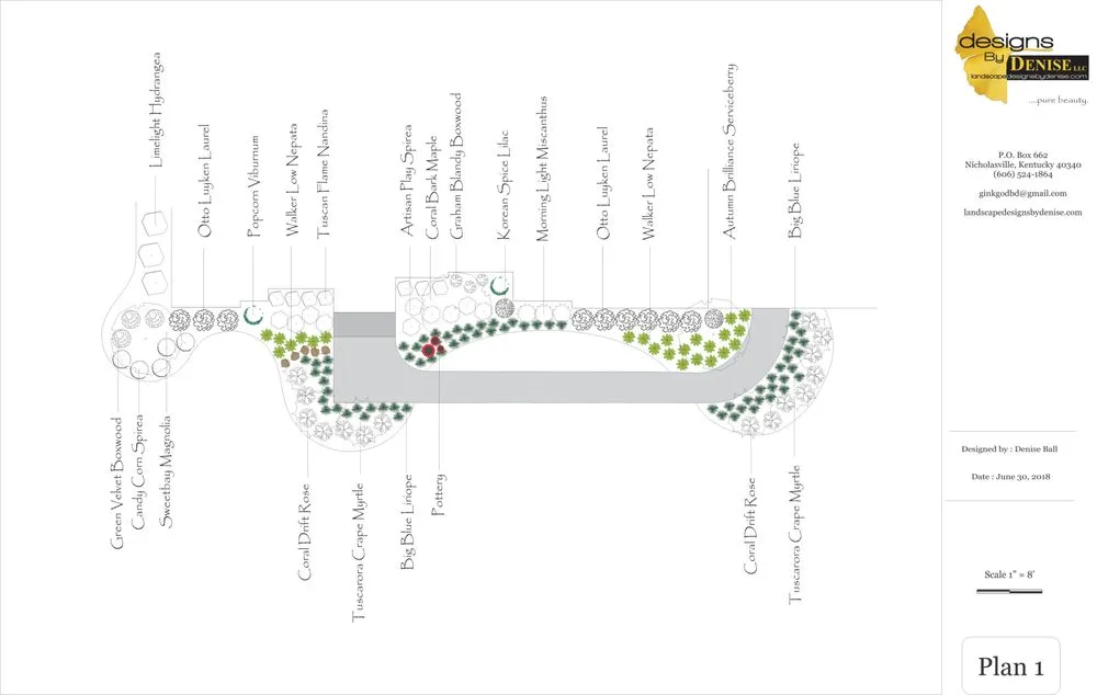 Local lawn mowing service for outdoor upgrades across Nicholasville, KY - Designs by Denise