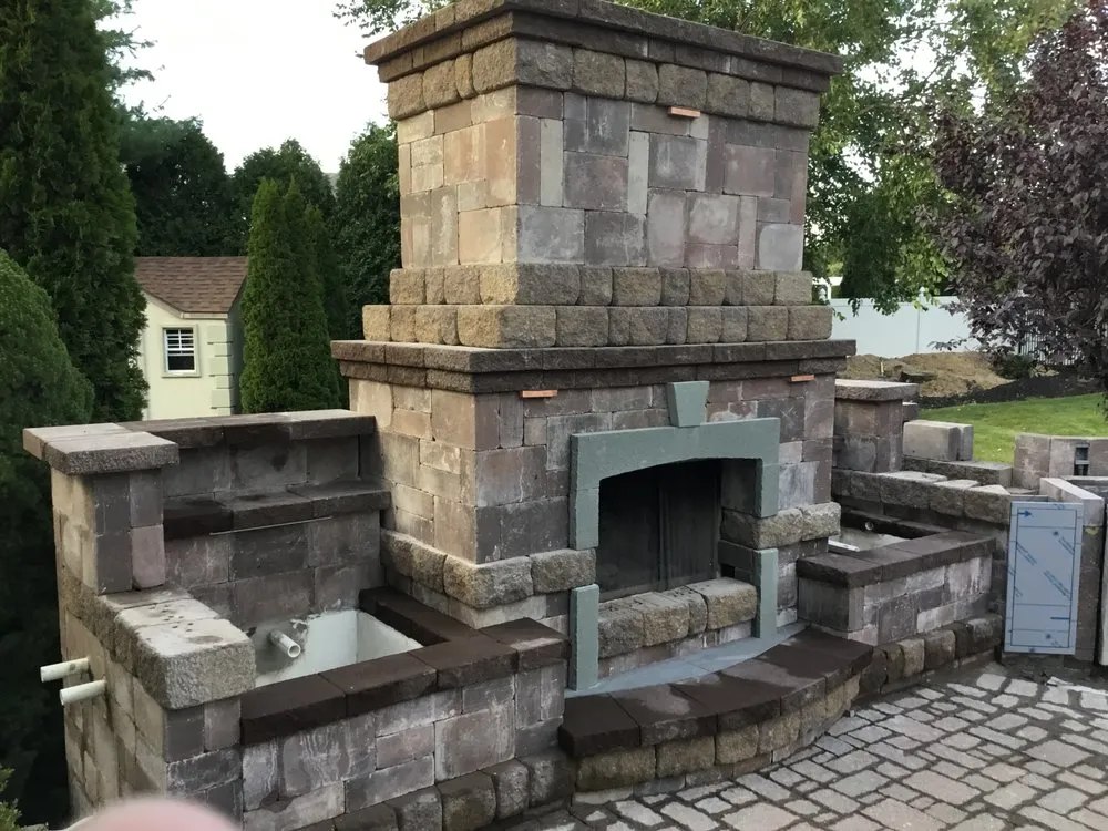 Top-rated outdoor landscaping in Miller Place, NY by Designs by O'Neil & Associates