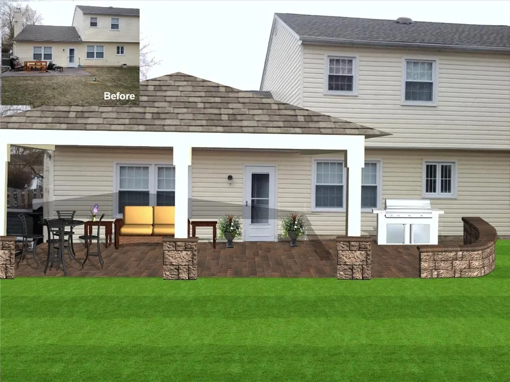 Reliable yard cleanup service with custom design across Zieglerville, PA - Designs by Rich