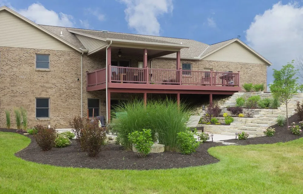 Local lawn care service with custom design across Fairfield, OH - Designs By Russo