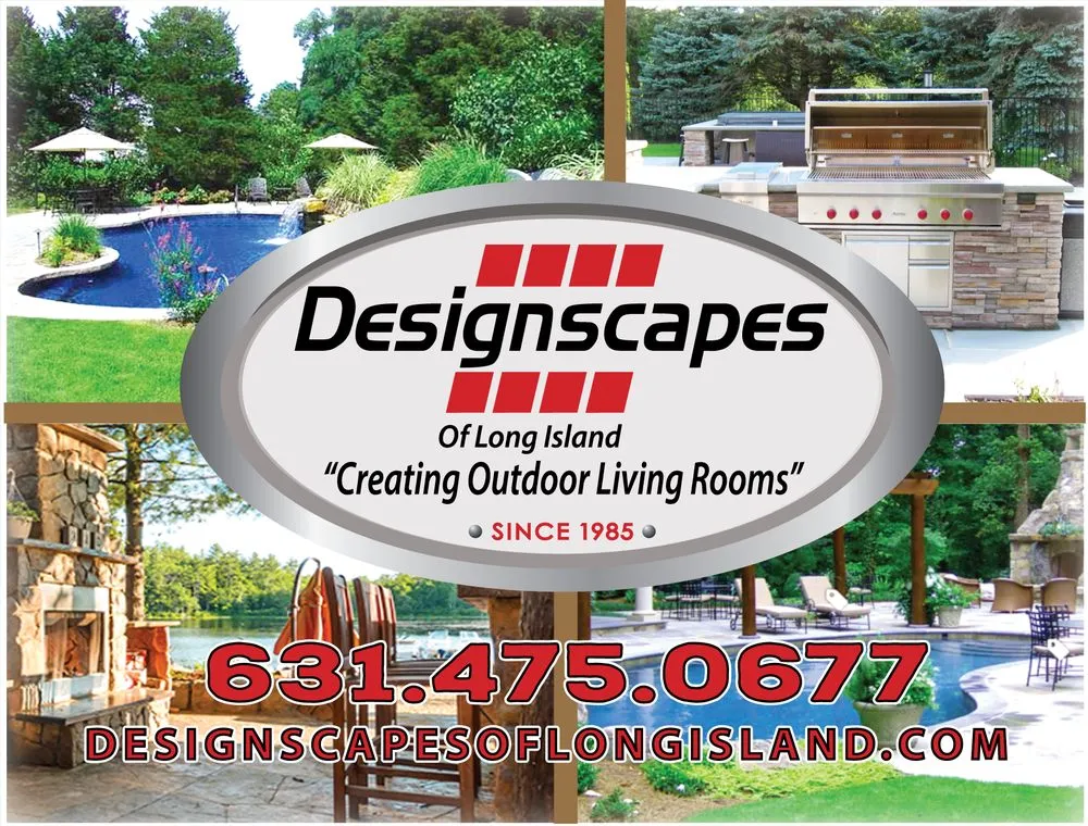 Custom landscape design in East Patchogue, NY by Designscapes of Long Island