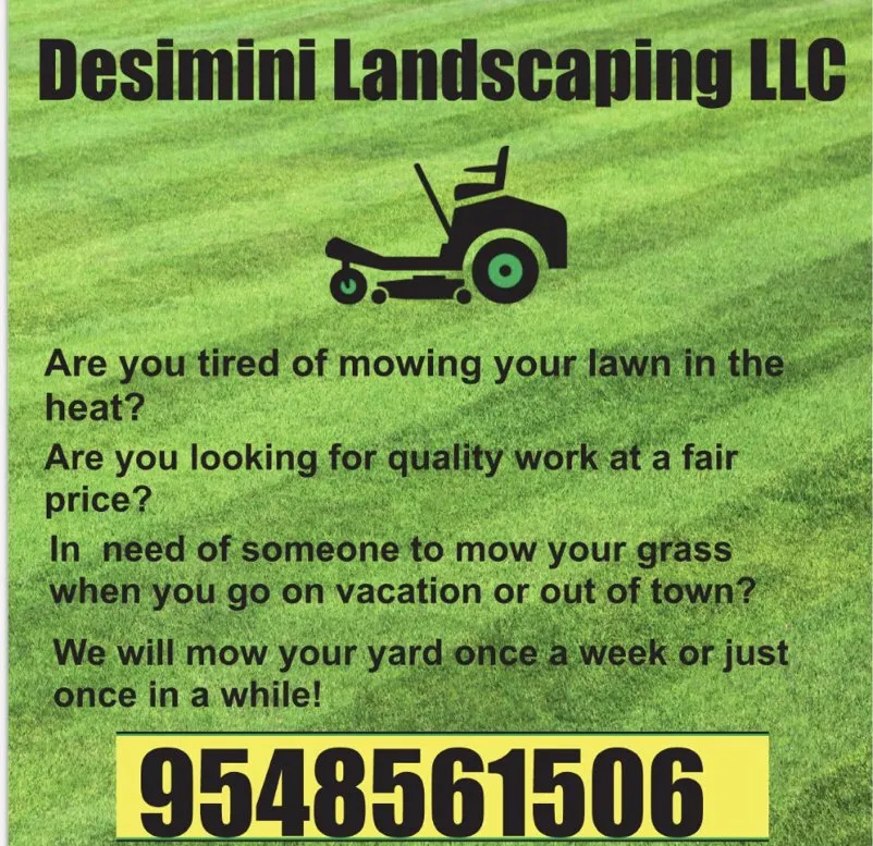 Professional lawn care service in Tamarac, FL by Desimini Landscaping
