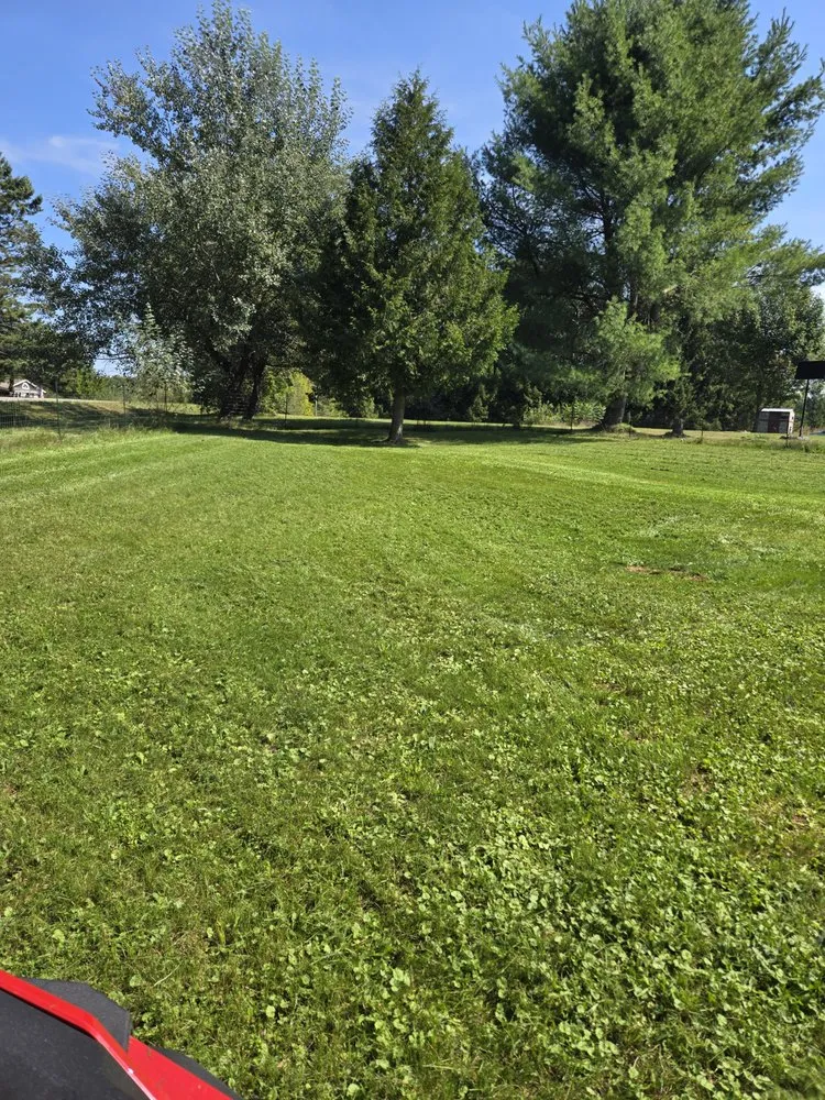 Affordable yard cleanup service for residential properties in Clifton, ME by Deslandes Property Maintenance