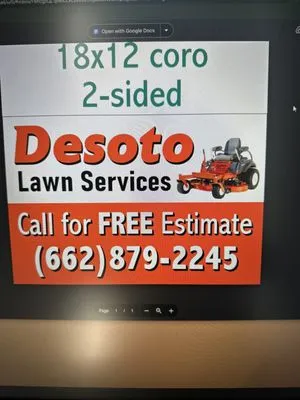Desoto Lawn Services Logo