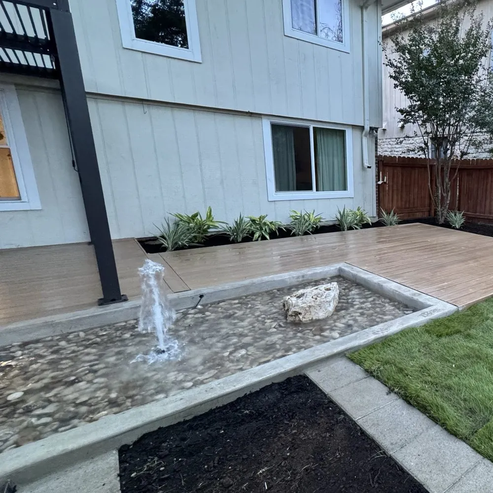 Affordable lawn care service in Cedar Park, TX by Dessens Landscape Design