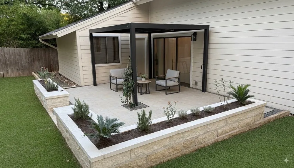 Trusted outdoor landscaping near you in Cedar Park, TX by Dessens Landscape Design