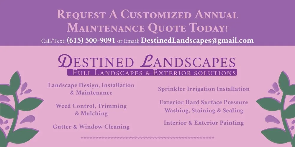 Professional landscaping services for outdoor upgrades in Brentwood, TN by Destined Landscapes