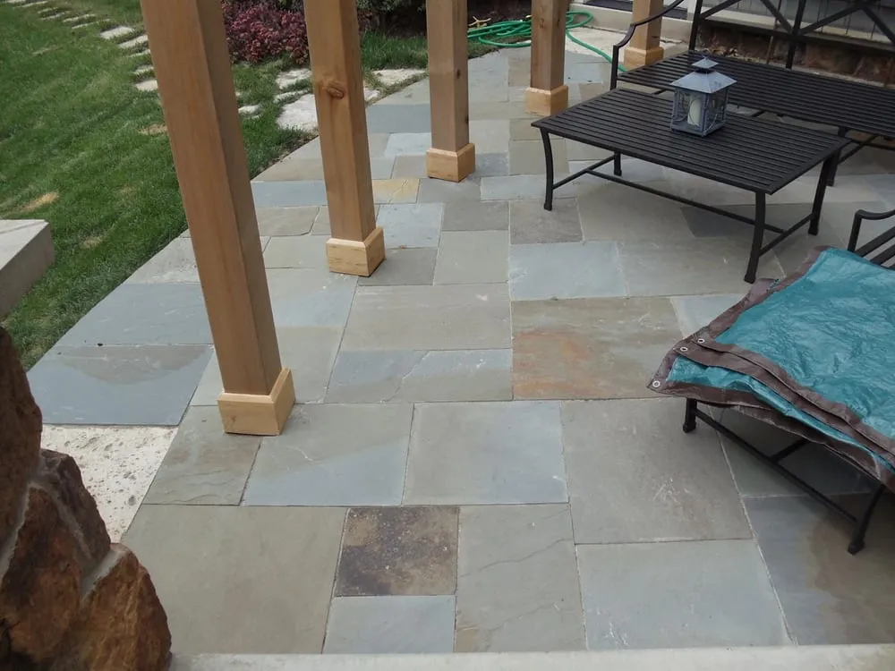 Expert landscape installation in Farmington, MN by Detail Stone