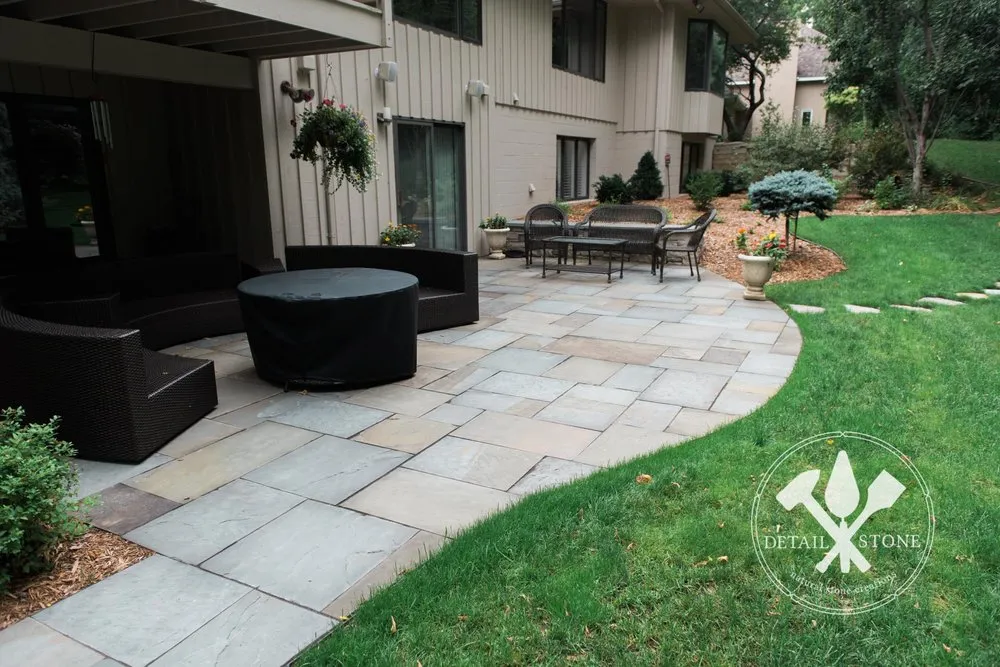 Top-rated outdoor landscaping in Farmington, MN by Detail Stone