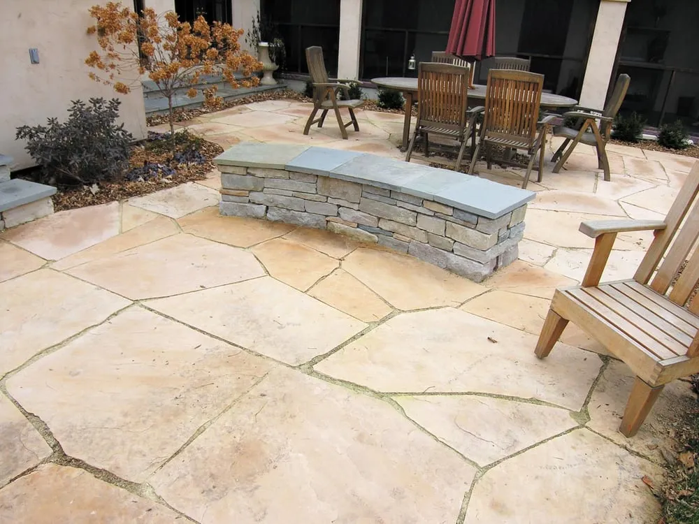 Trusted lawn mowing service with custom design in Farmington, MN by Detail Stone