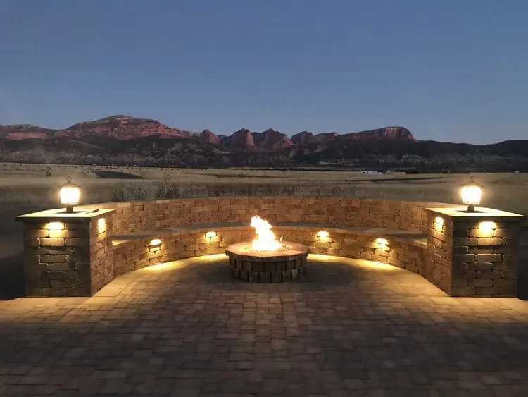 Custom outdoor landscaping for outdoor upgrades in Enoch, UT by Detailed Landscaping