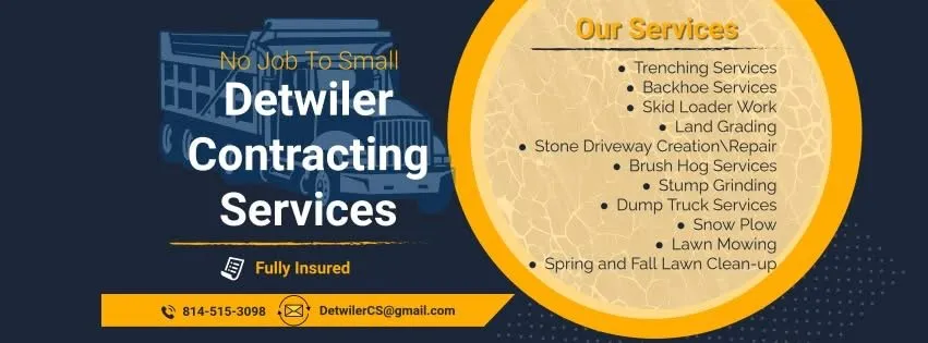 Expert landscape installation for residential properties in Tyrone, PA by Detwiler Contracting Services