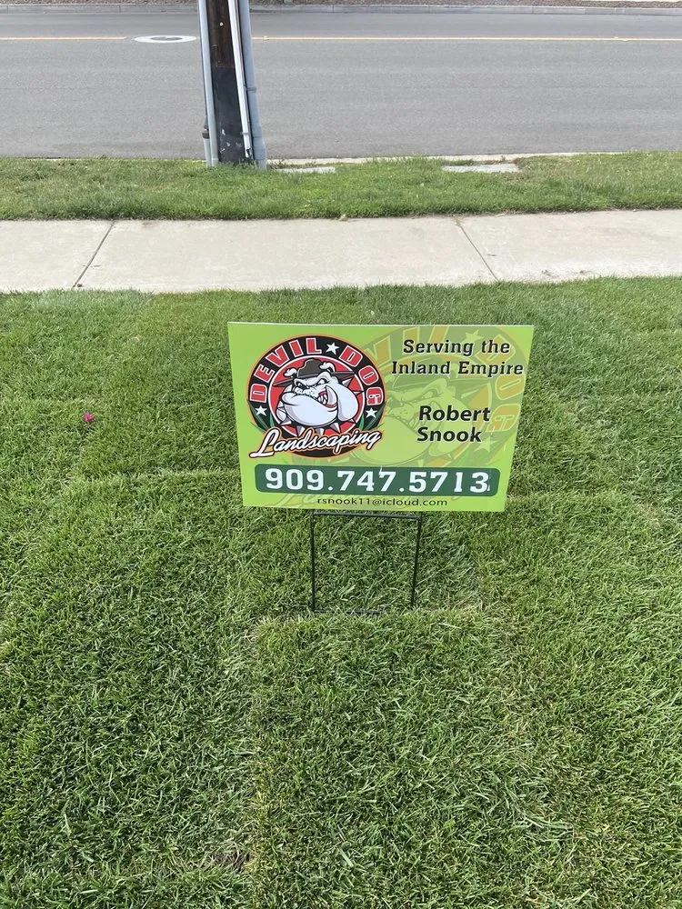 Trusted lawn care service in Highland, CA - Devil Dog Landscaping