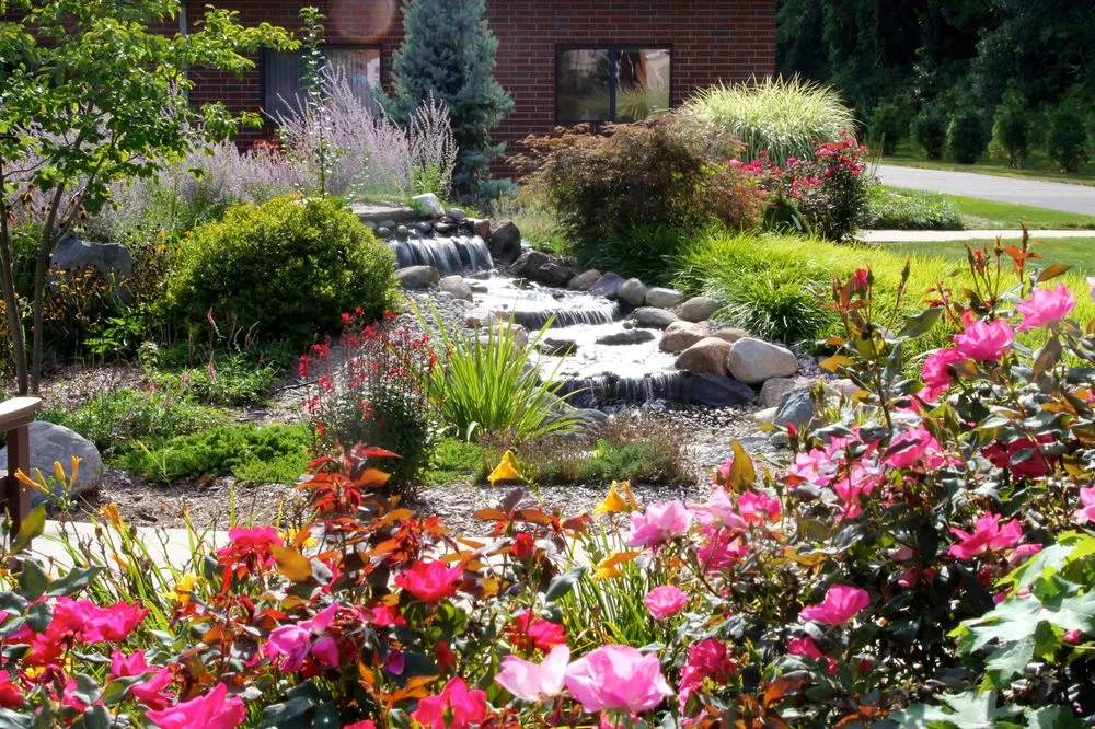Professional landscape design for homes in Kalamazoo, MI by Devisser Landscape Service