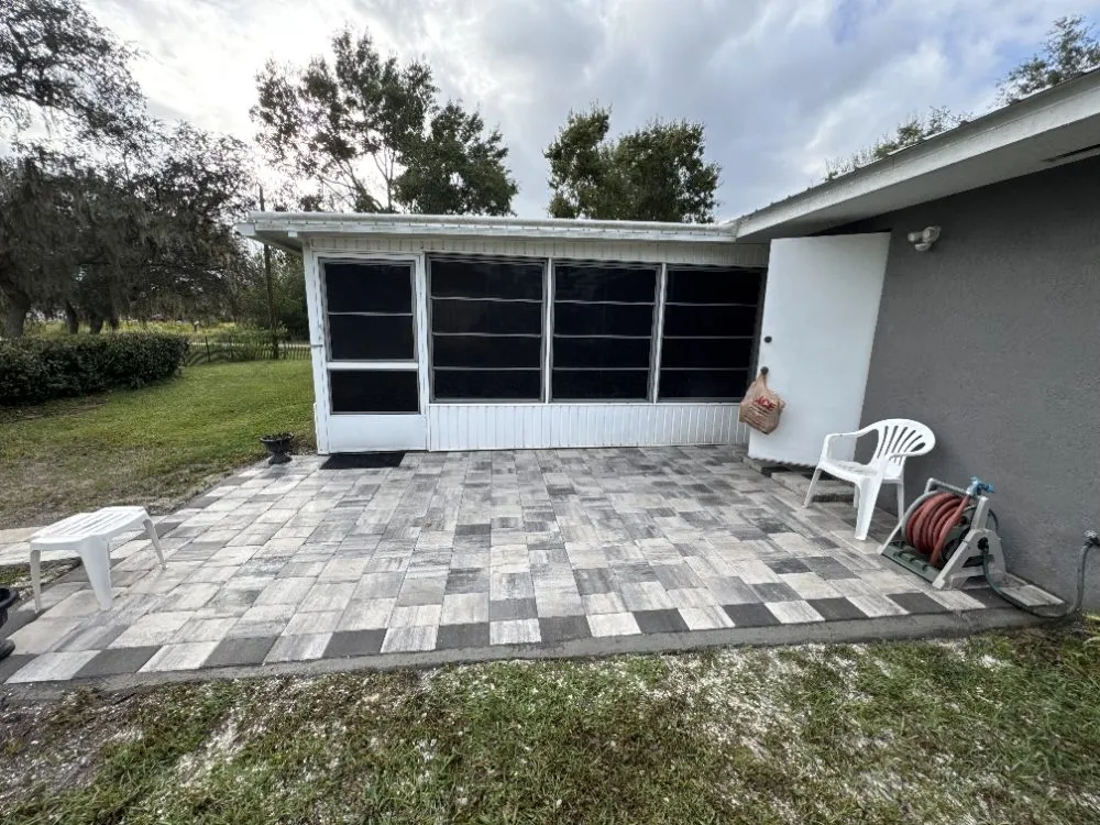 Affordable landscape installation with custom design in Avon Park, FL by Devon's Yard Service
