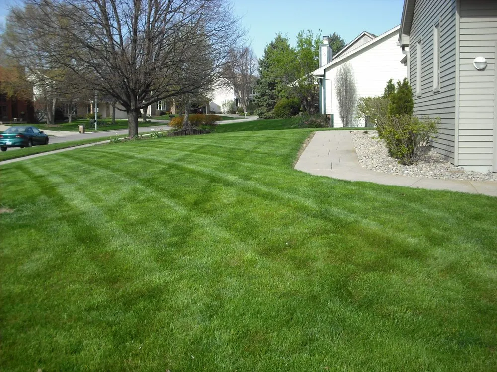 Custom outdoor landscaping for year-round maintenance in Des Moines, IA by DeVries Outdoors