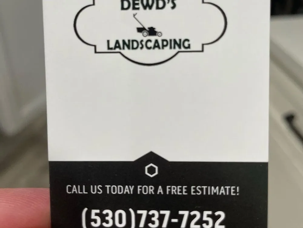 Local landscaping services experts serving Red Bluff, CA - DEWD’s Landscaping
