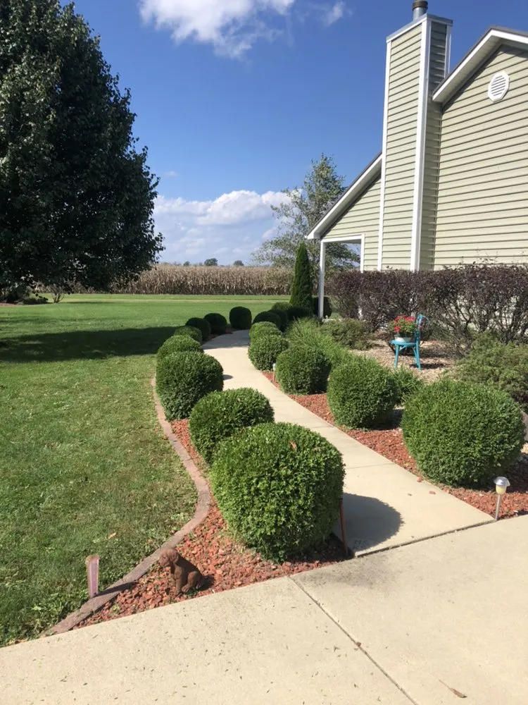 Professional residential landscaping in Bloomington, IN by DeWitt Property Service