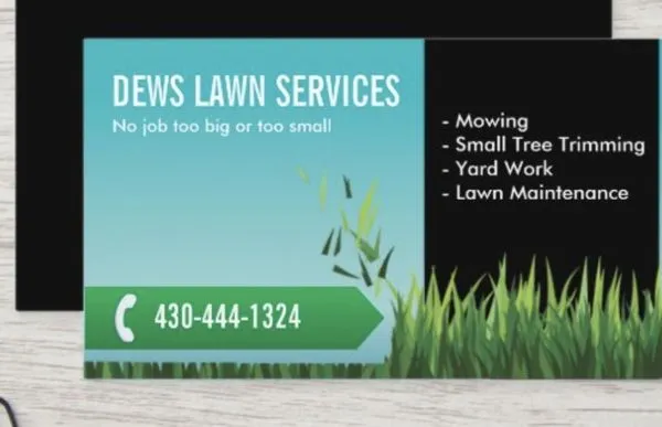 Dews Lawn Service Logo