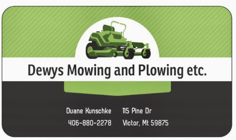 Affordable landscape installation in Victor, MT by Dewys Mowing and Plowing