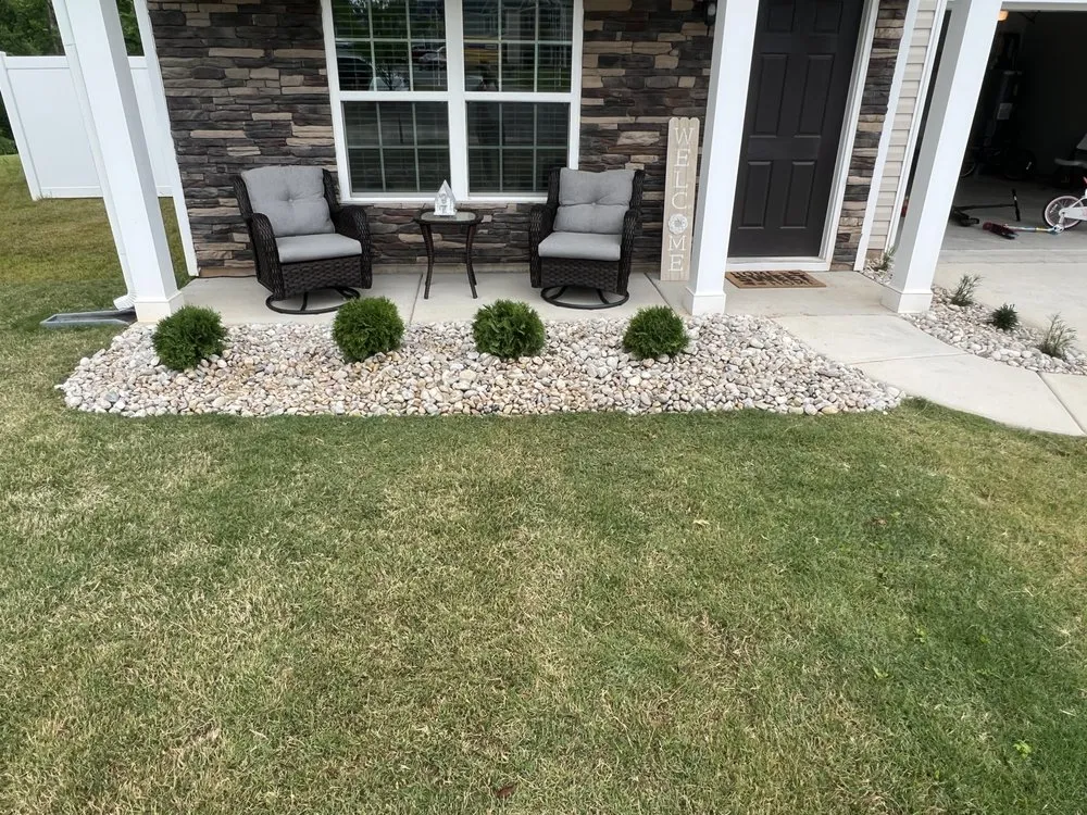 Professional garden landscaping near you in Lexington, NC by Deynes Lawn Care and Pressure Washing